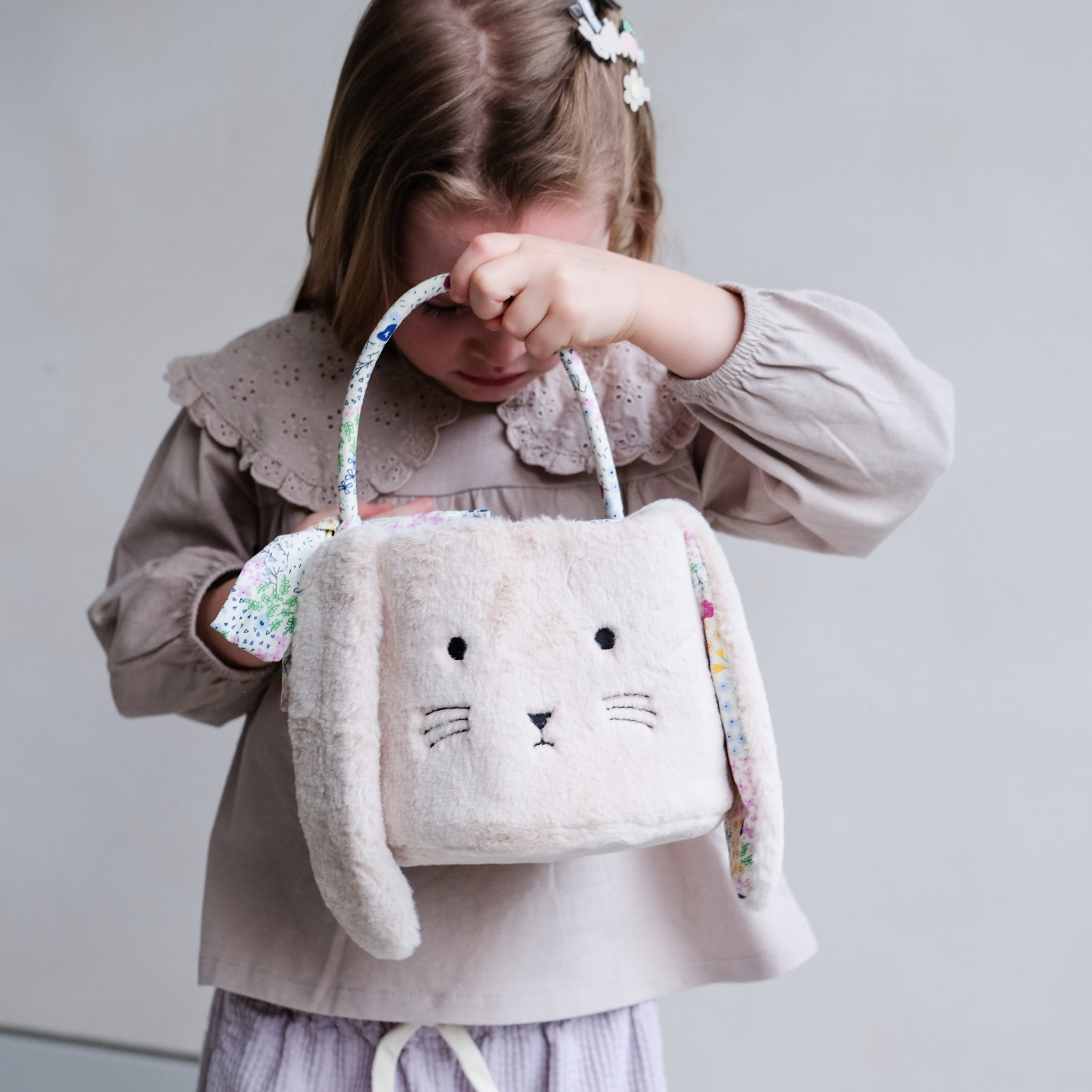 Mimi & Lula Fluffy Easter Basket Bag