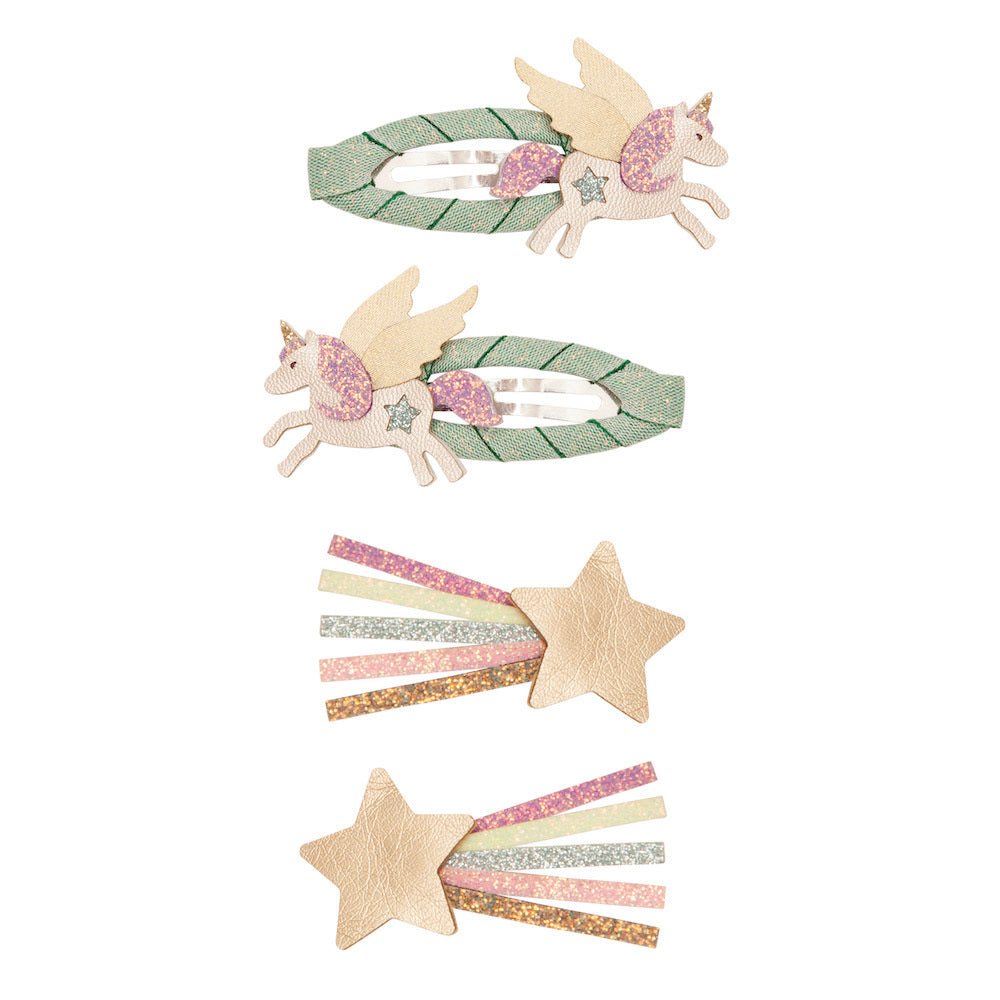 Mimi & Lula Flying Unicorn Clips