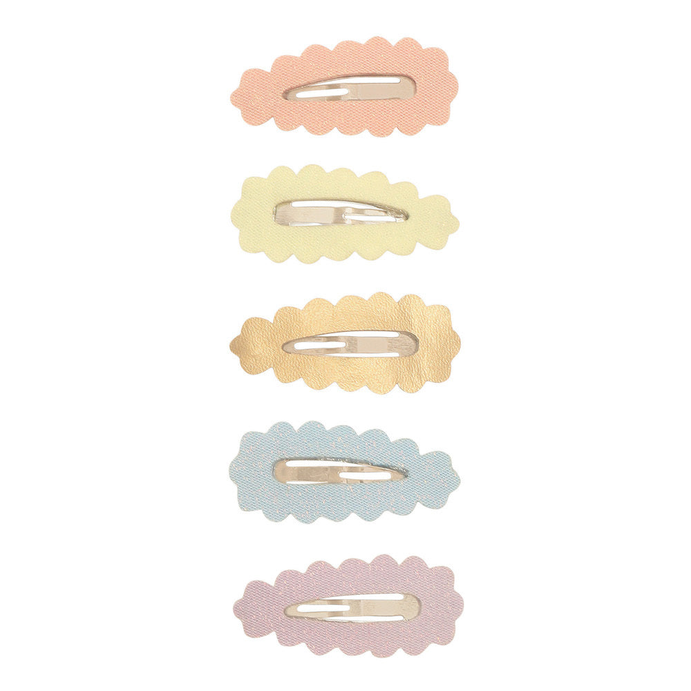 Mimi & Lula Sparkle Scallop Mini Clips