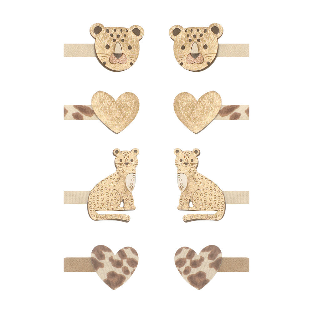 Mimi & Lula Larry Leopard Mini Clips