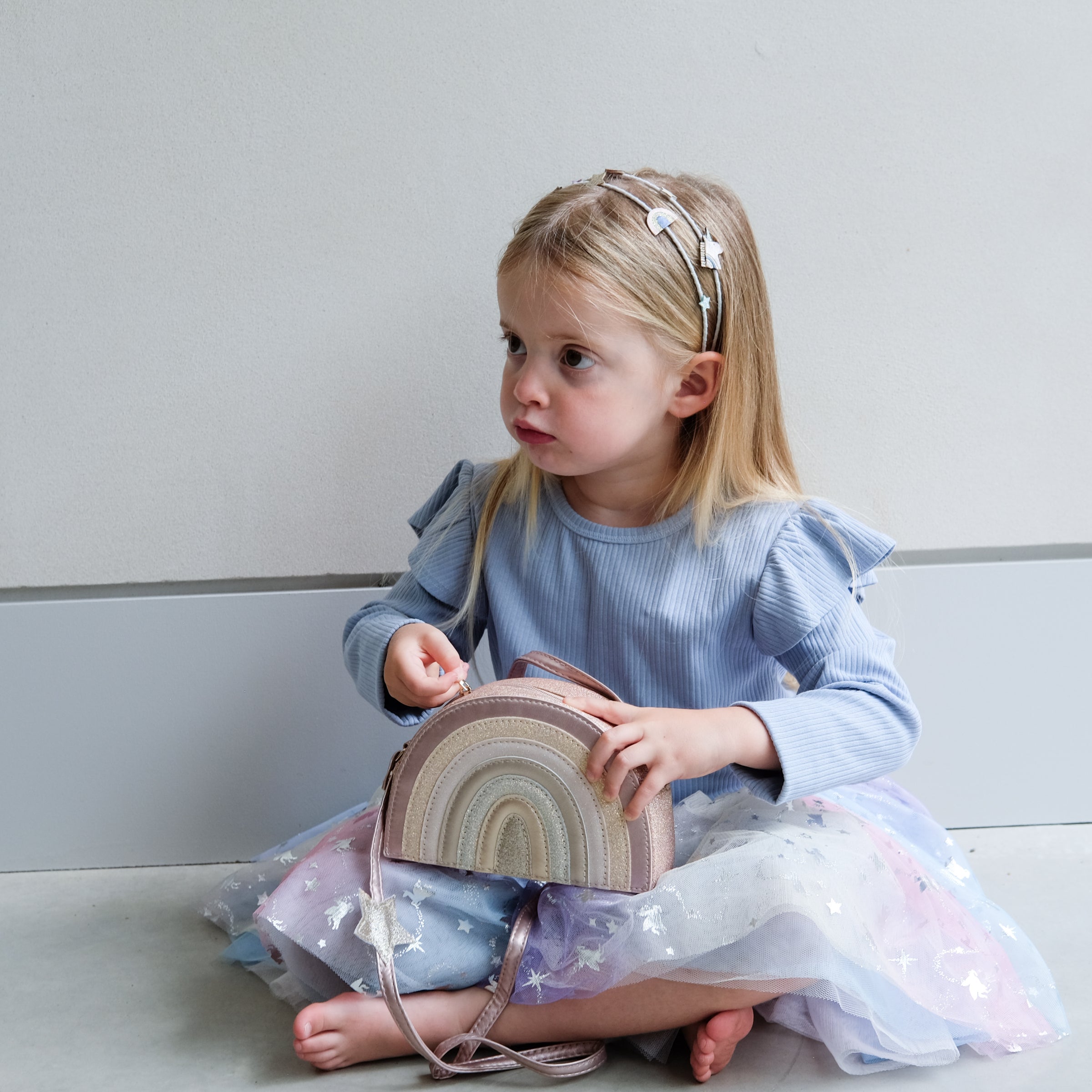 Mimi & Lula Pink Rainbow Bag