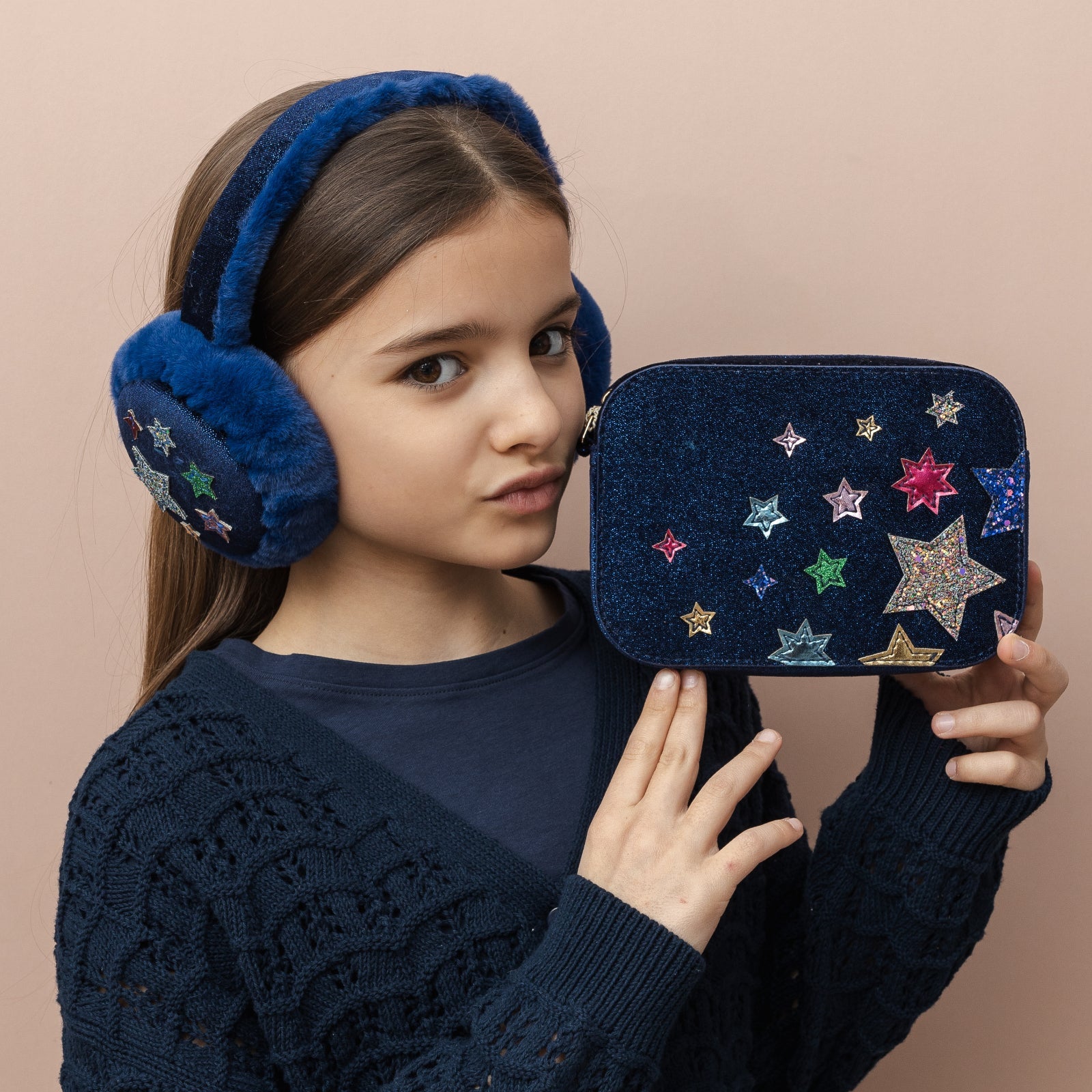 Mimi & Lula Night Sky Velvet Bag