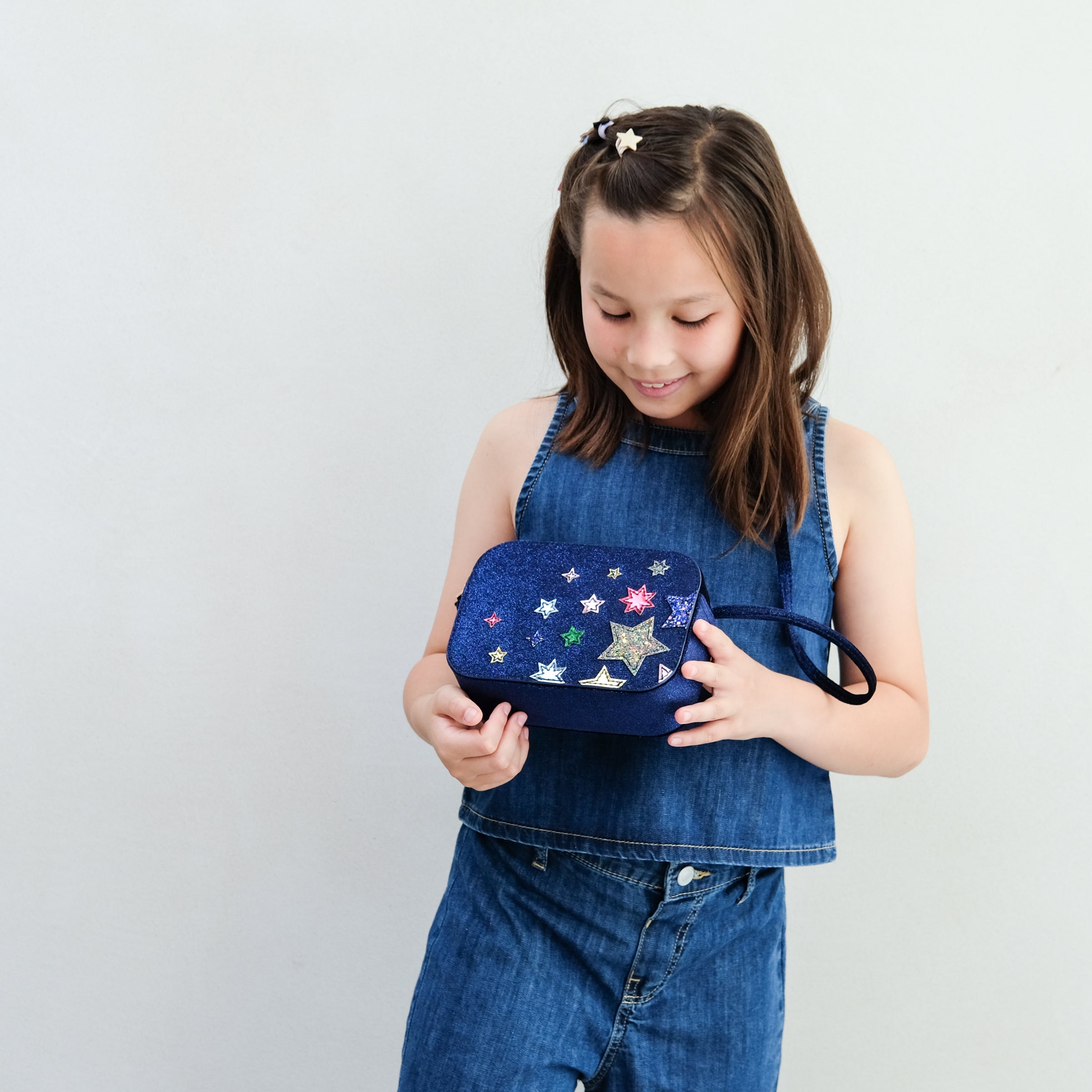 Mimi & Lula Night Sky Velvet Bag