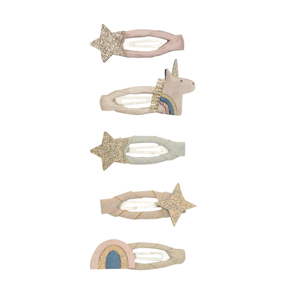 Mimi & Lula Celeste Unicorn Mini Clips