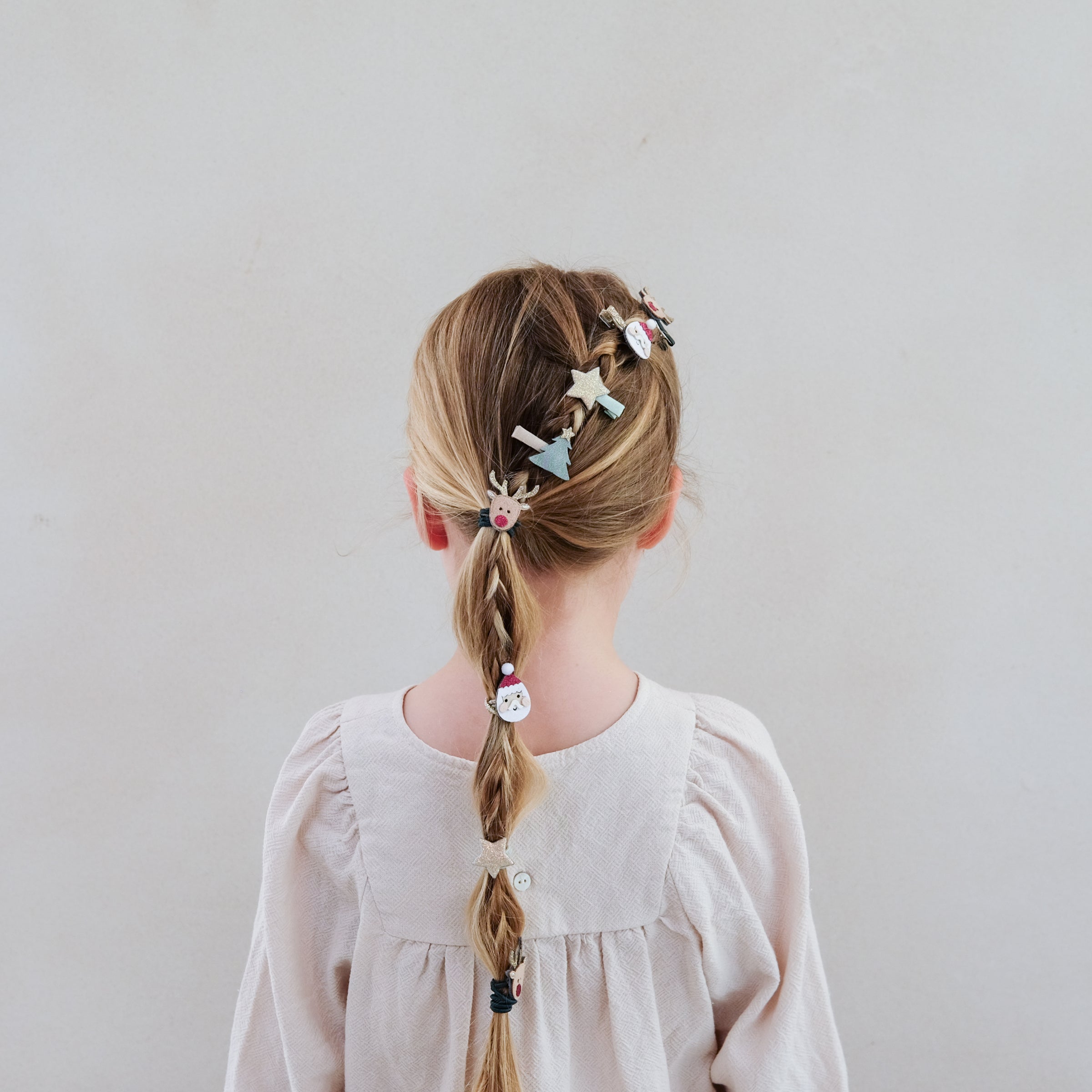 Mimi & Lula Santa & Rudolph Ponies