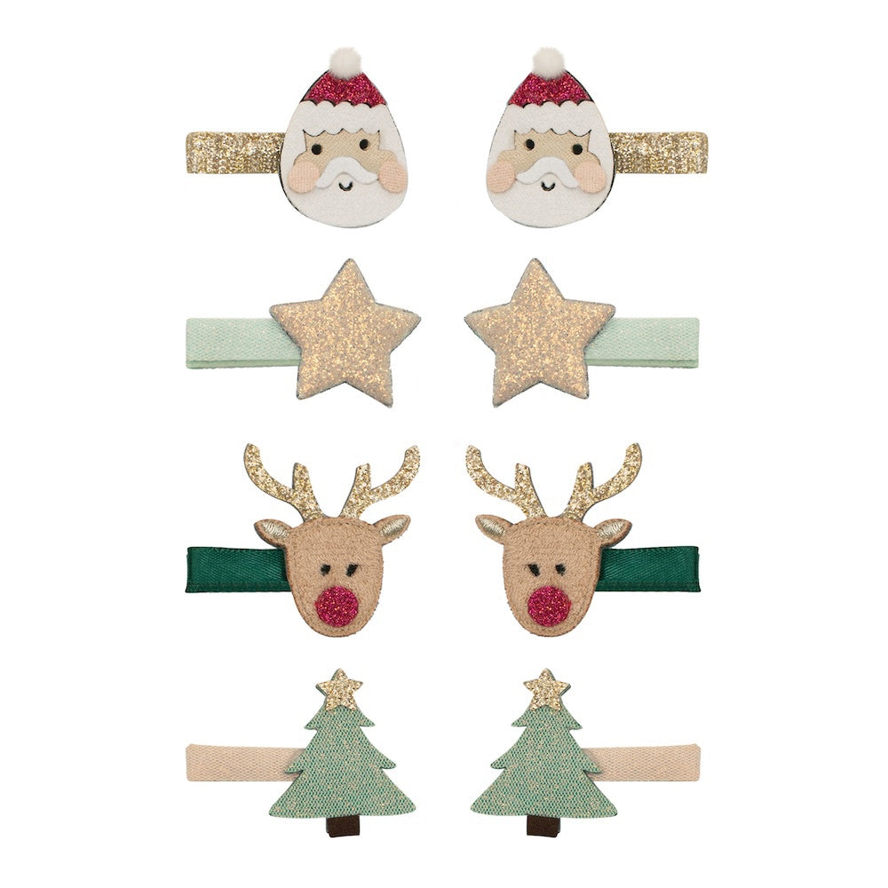 Mimi & Lula Santa & Rudolph Clips