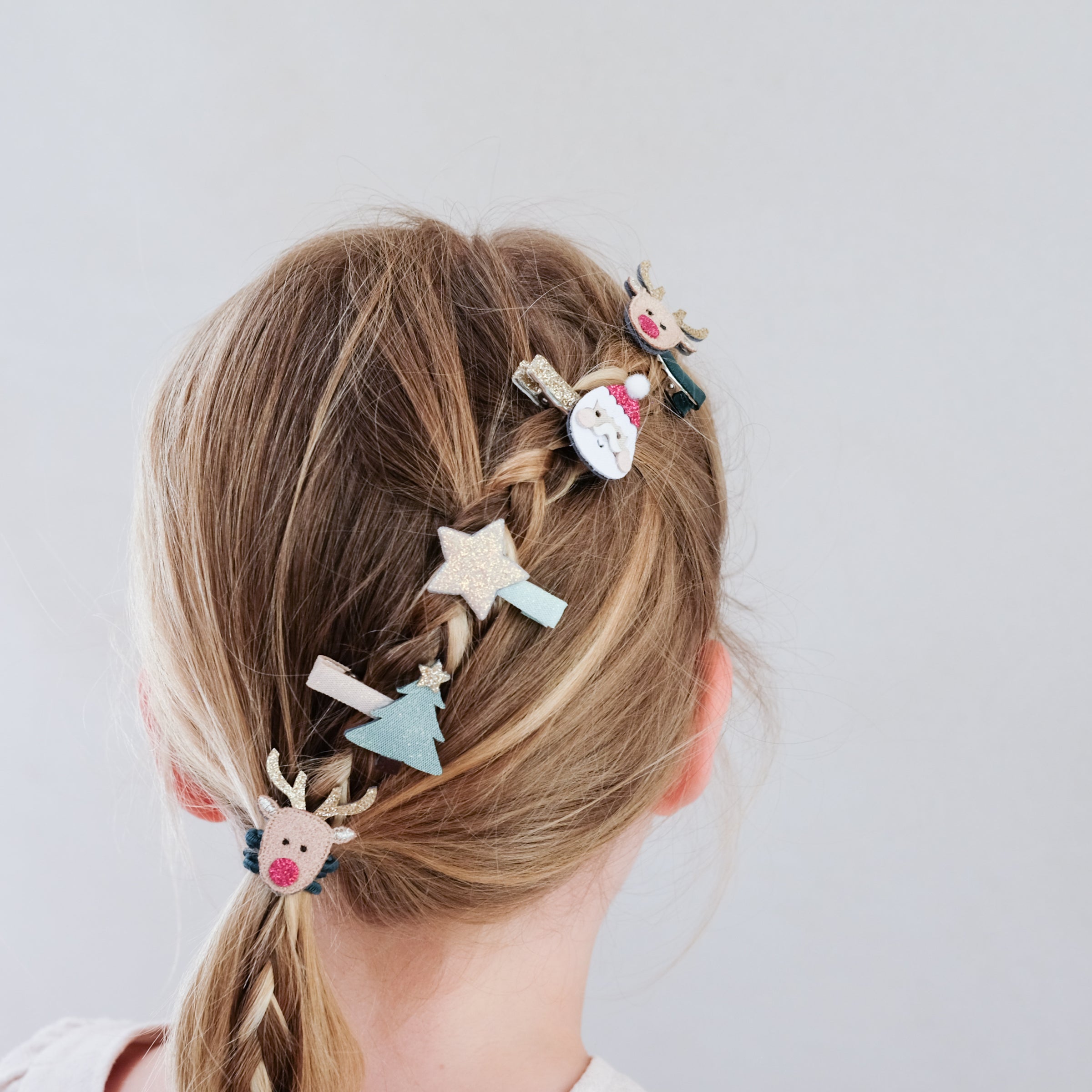 Mimi & Lula Santa & Rudolph Clips