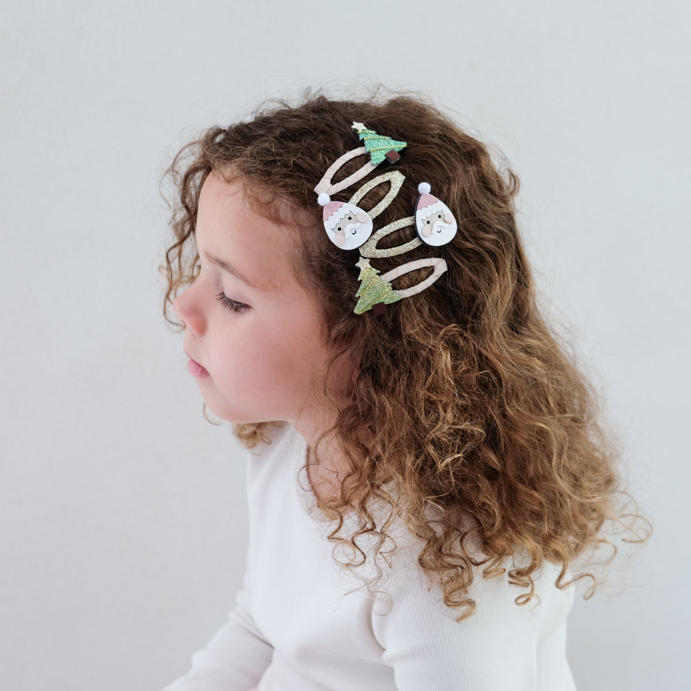 Mimi & Lula Santa & Christmas Tree Clips