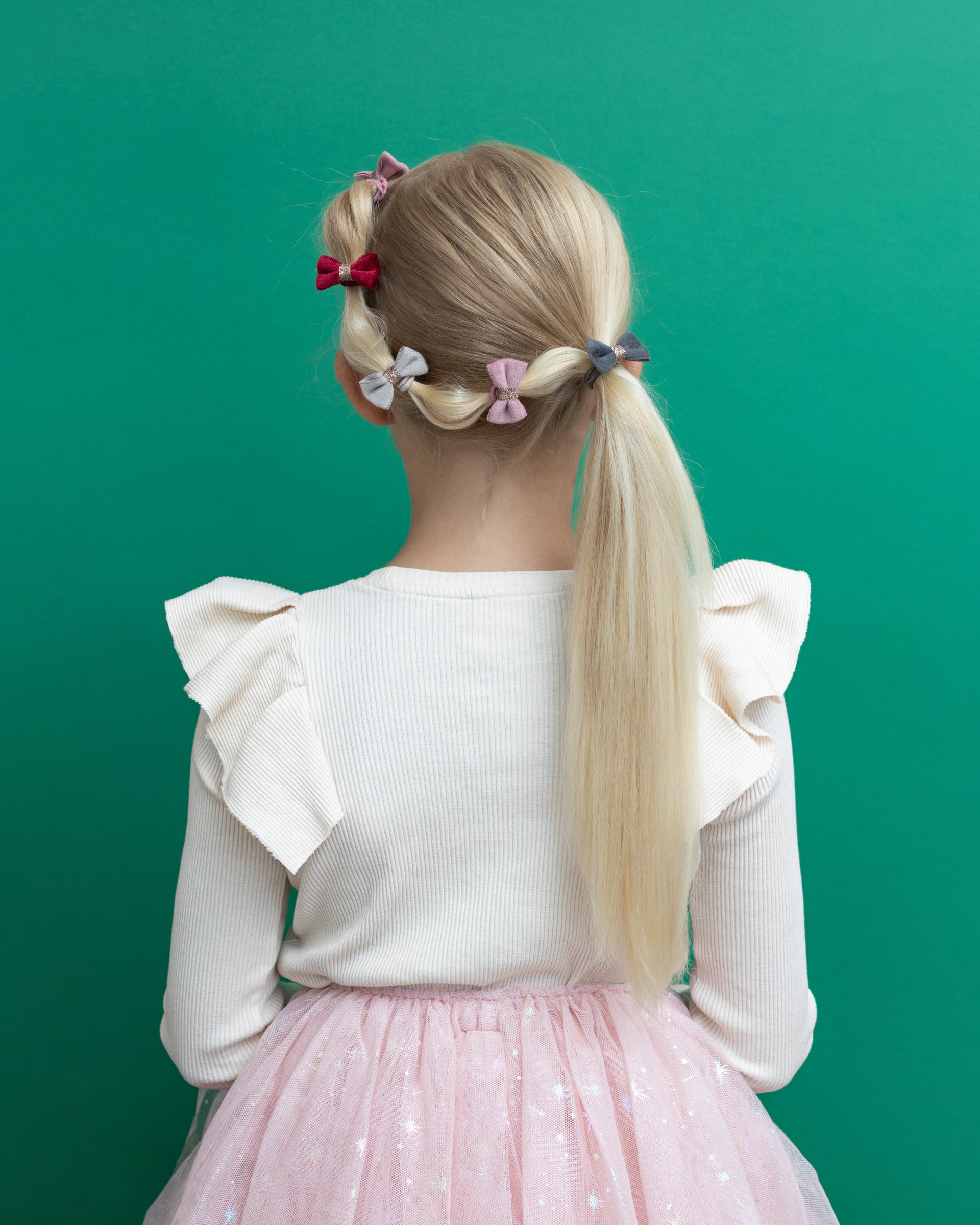 Mimi & Lula Christmas Velvet Bow Ponies