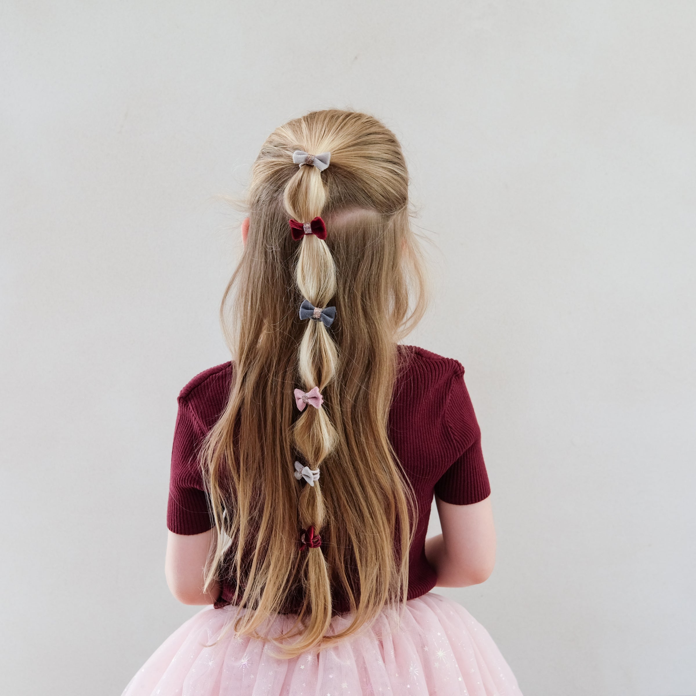 Mimi & Lula Christmas Velvet Bow Ponies