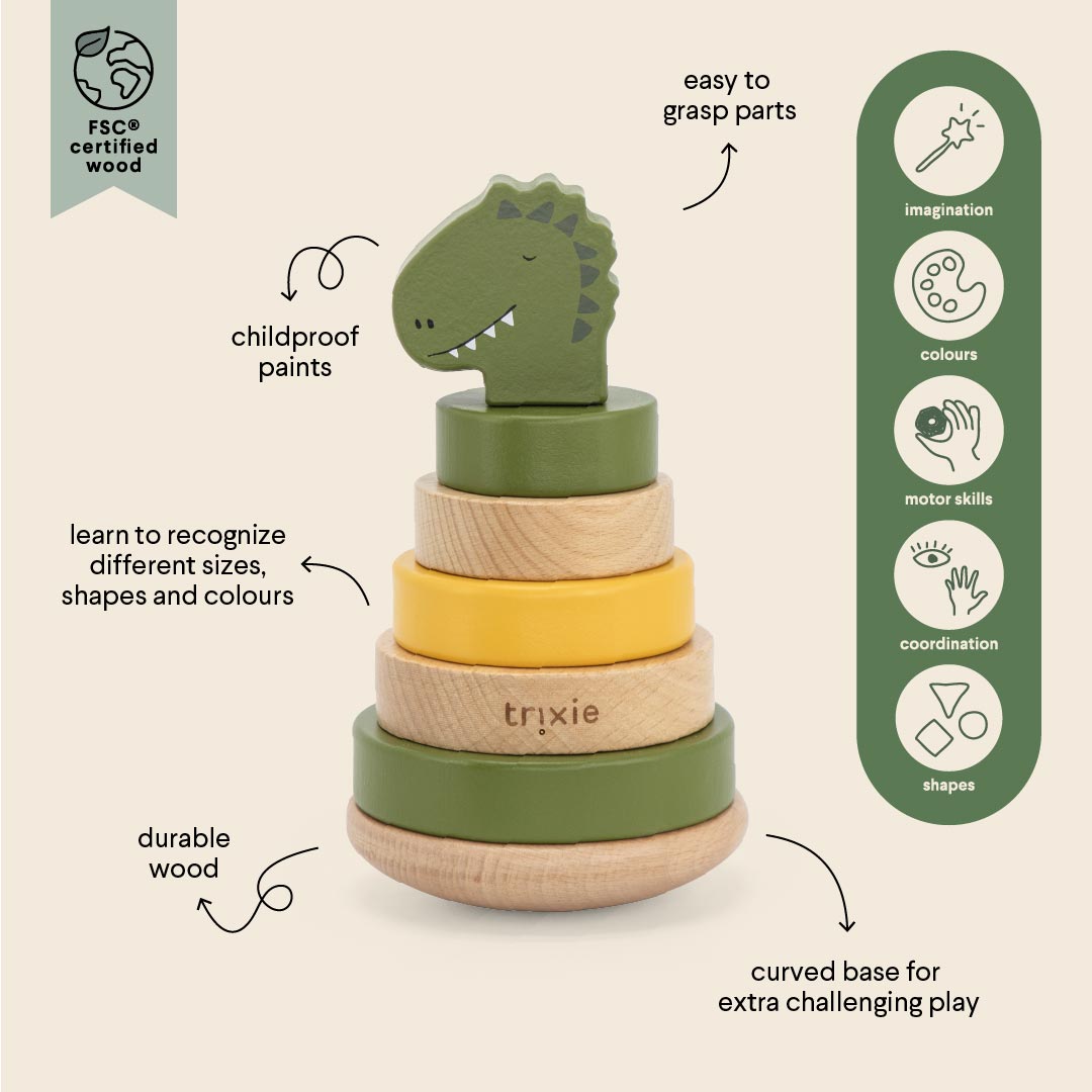 Wooden Stacking Toy