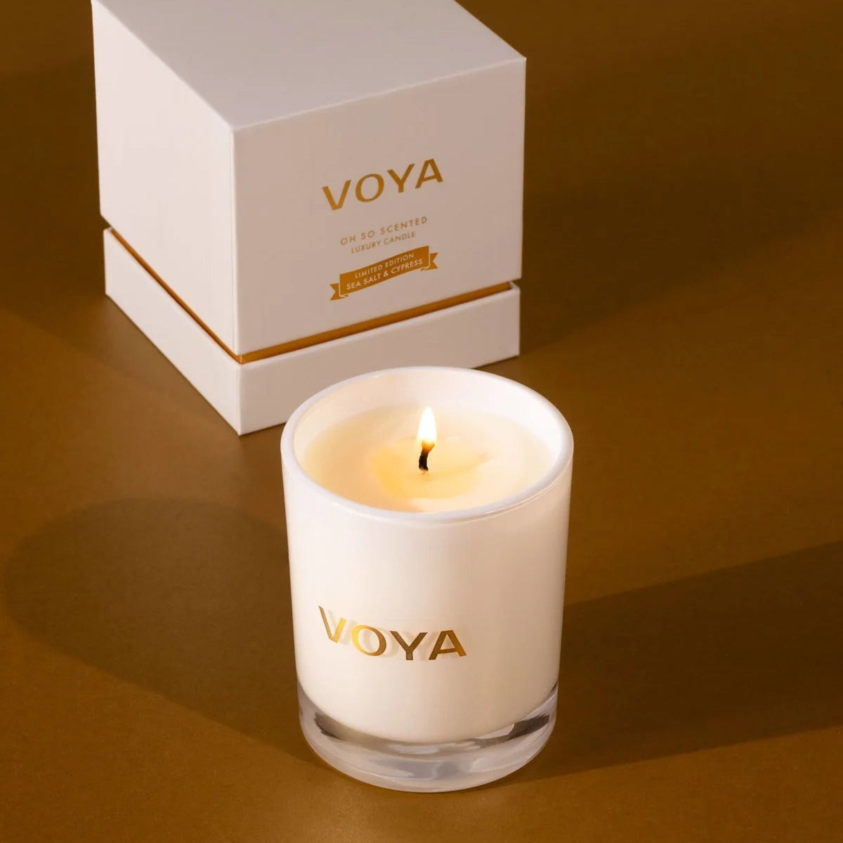 Sea Salt & Cypress - Luxury Scented Candle