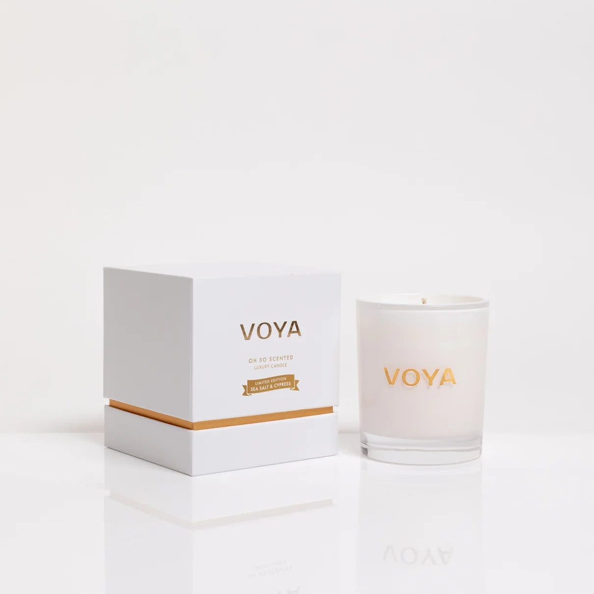 Sea Salt & Cypress - Luxury Scented Candle