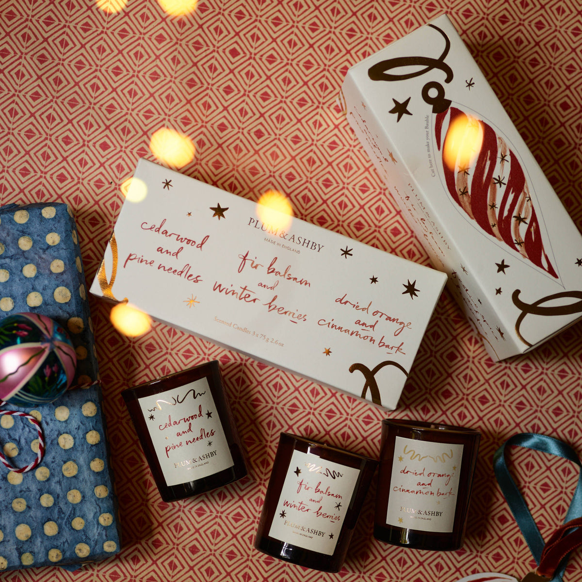 Plum & Ashby Winter Votive Candle Gift Set