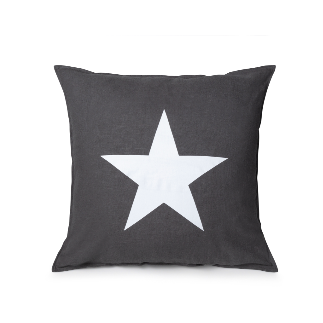 Giant Star Cushion - Charcoal